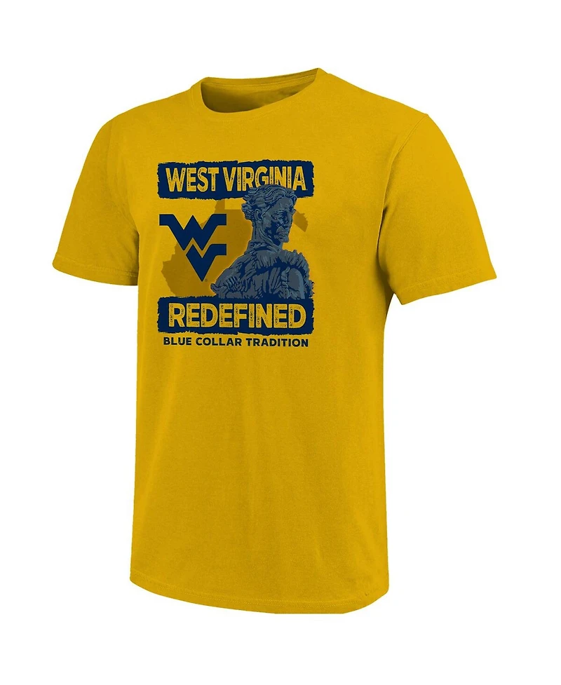 Image One Men's Gold West Virginia Mountaineers 2025 Fan T-Shirt