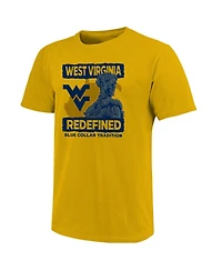Image One Men's Gold West Virginia Mountaineers 2025 Fan T-Shirt