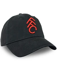 1863FC Men's Black Fulham Classic Adjustable Hat