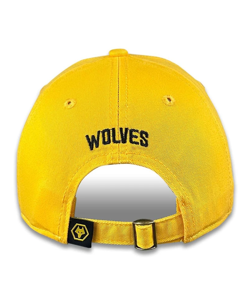 1863FC Men's Gold Wolverhampton Wanderers Classic Adjustable Hat