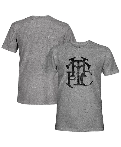 1863FC Men's Heather Gray Tottenham Hotspur Retro Word Tri-Blend T-Shirt