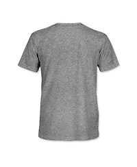 1863FC Men's Heather Gray Newcastle United Mono Badge Tri-Blend T-Shirt