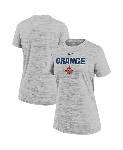 Nike Women's Gray Syracuse Orange Velocity Dri-fit T-Shirt