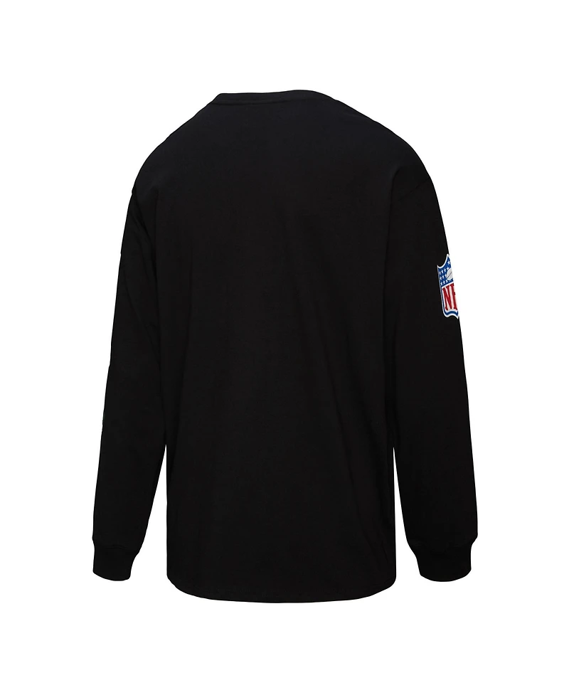 Mitchell & Ness Men's Black Arizona Cardinals Training Camp Logos Long Sleeve T-Shirt