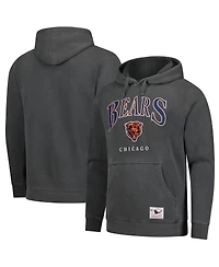 Mitchell & Ness Gray Chicago Bears Slot Pullover Hoodie
