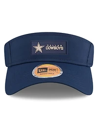 New Era Men's Navy Dallas Cowboys 2025 Sideline Visor Hat