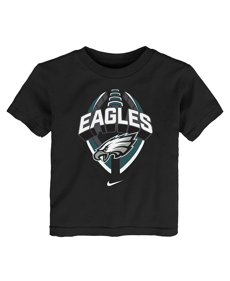 Nike Toddler Black Philadelphia Eagles Icon Legend Dri-fit T-Shirt