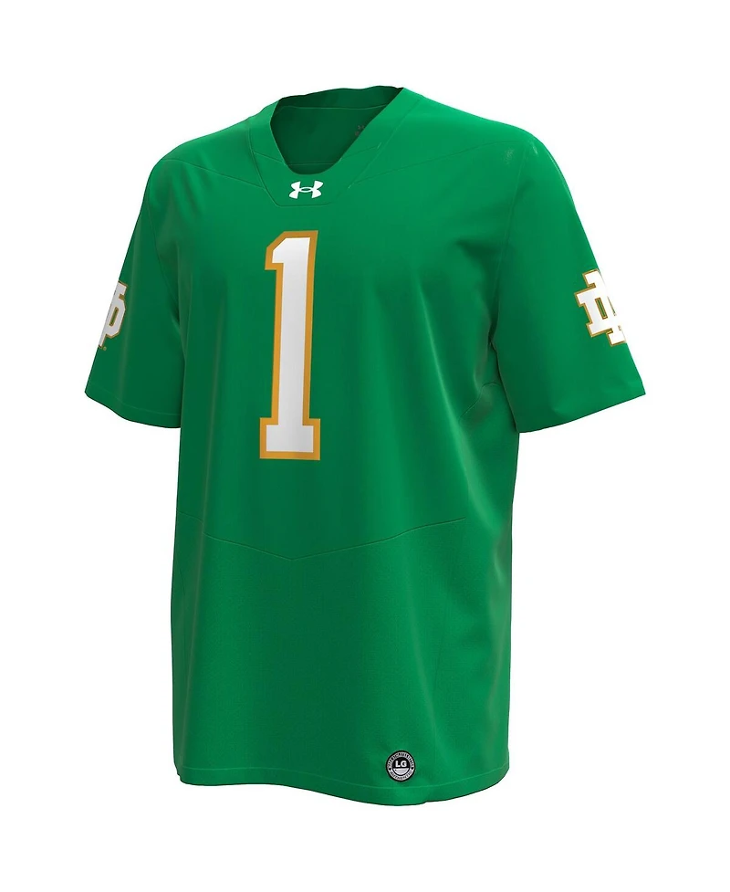 Under Armour Men's Kelly Green Notre Dame Fighting Irish Premier Football Jersey