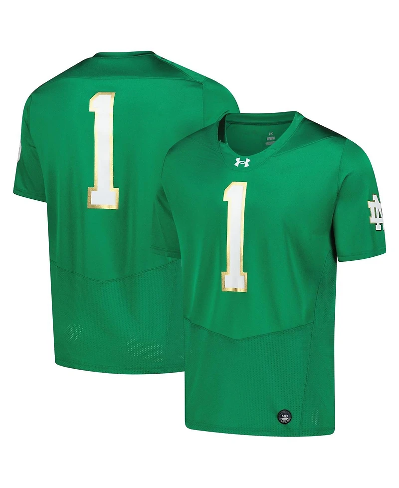 Under Armour Men's Green Notre Dame Fighting Irish Replica Football Jersey