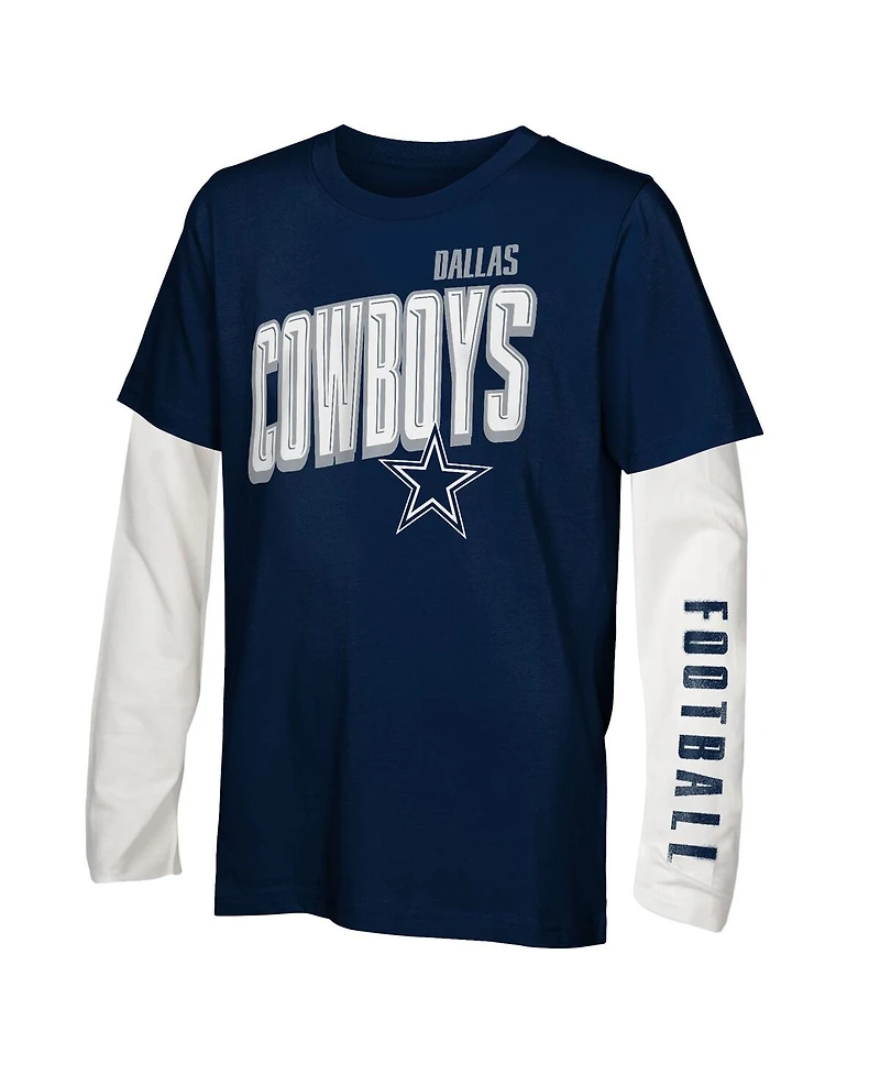 Outerstuff Preschool Dallas Cowboys the Mix Combo T-Shirt Set