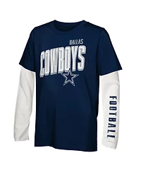 Outerstuff Preschool Dallas Cowboys the Mix Combo T-Shirt Set