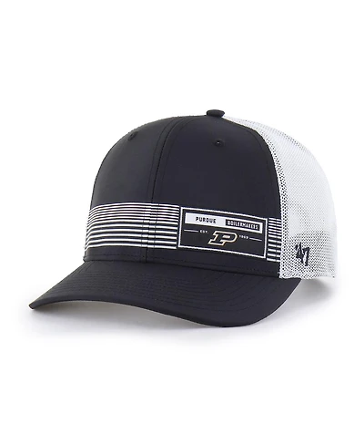 '47 Brand Men's Black Purdue Boilermakers Rangefinder Brrr Trucker Adjustable Hat