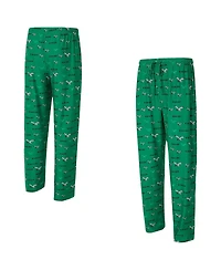 Concepts Sport Men's Kelly Green Philadelphia Eagles Retro Mosaic Allover Print Knit Pants