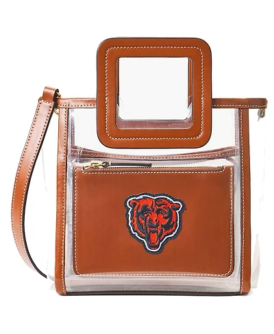 Staud Women's Chicago Bears Clear Mini Shirley Bag