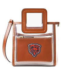 Staud Women's Chicago Bears Clear Mini Shirley Bag