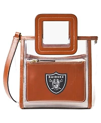 Staud Women's Las Vegas Raiders Clear Mini Shirley Bag