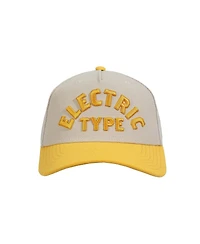 Pokemon Electric Type Yellow & White A-Frame Snapback Hat