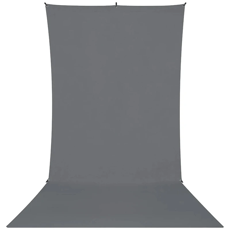 Westcott 5x12' X-Drop Wrinkle-Resistant Backdrop Kit, Includes Lightweight Stand and Carry Case, Neutral Gray Sweep