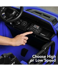 Best Choice Products Kids 24V 2-Seater Electric Ride-On Car Truck w/ Parent Control, Bluetooth, Led Lights