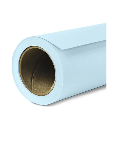 Savage Widetone Seamless Background Paper, 53"x18', Blue Mist, #41