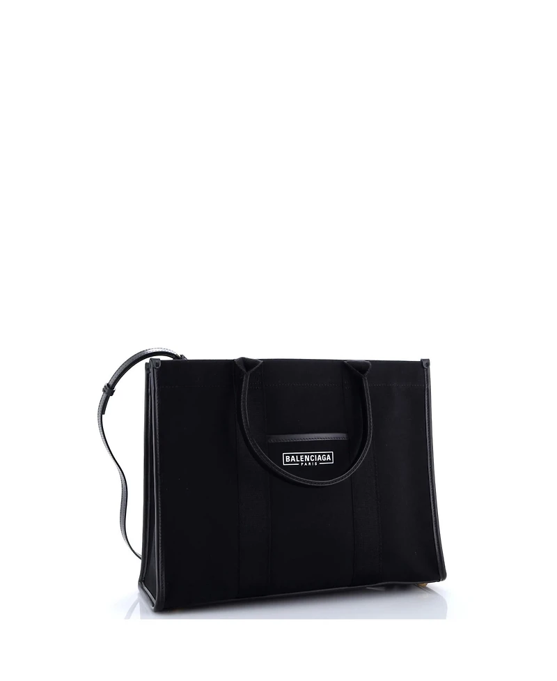 Pre-Owned Balenciaga Medium Hardware Tote Canvas