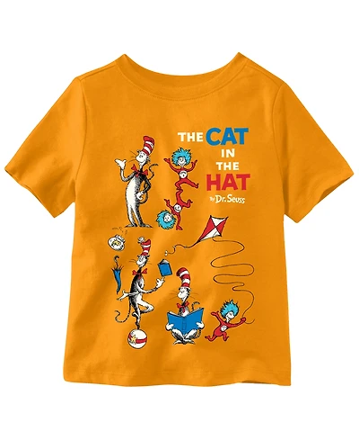 Dr. Seuss Boys 2T-5T the Cat Hat Short Sleeve T-Shirt