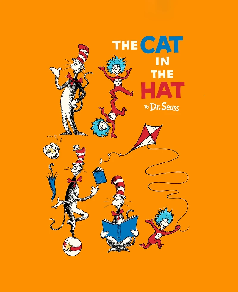 Dr. Seuss Boys 2T-5T the Cat Hat Short Sleeve T-Shirt