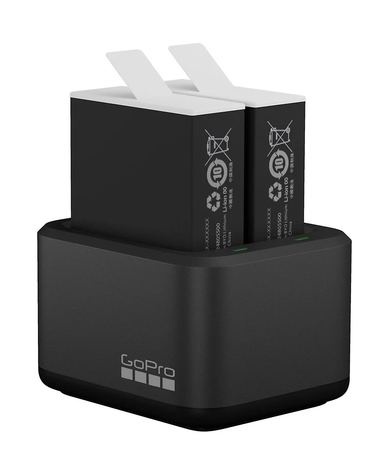 GoPro GoPro 2x Dual Battery Chargers + 5 Enduro Batteries (HERO12 Black/HERO11 Black/HERO10 Black/HERO9 Black)