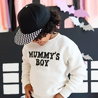 Sweet Wink Little and Big Boys Mummy's Boy Halloween Sweatshirt
