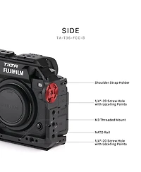 Tilta Full Camera Cage for Fujifilm X-H2S/X-H2 Basic Kit, Black