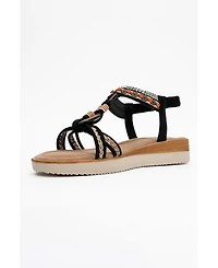 Prologue Shoes Cher Braided Strap Sandal (Women)