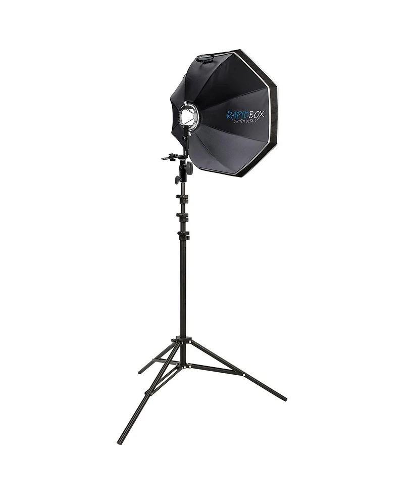 Westcott Rapid Box Switch Octa Speedlite Kit with Deflector Plate (26") Photography Softbox with Interchangeable Light Mount
