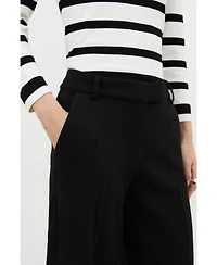 Karen Millen Women's Petite Tailored Straight Leg Pants
