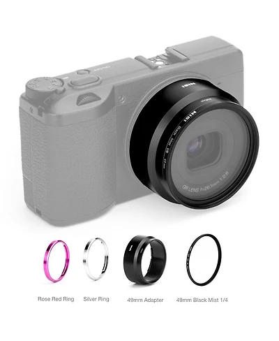 NiSi Black Mist Filter Kit for Ricoh GR3x