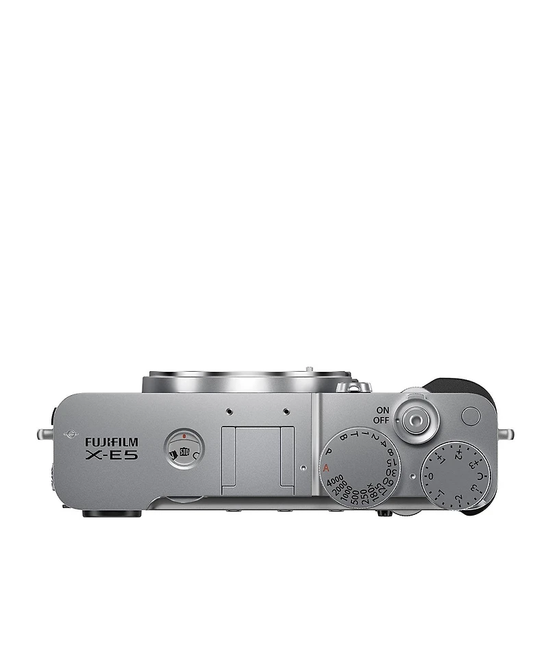Fujifilm X-E5 Mirrorless Camera, Silver