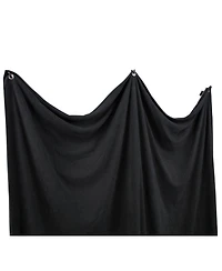 Westcott 8x8' X-Drop Pro Wrinkle-Resistant Backdrop Kit with Stand, Rich Black