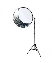 Westcott Westcott Photo Basics 40in 5-in-1 Collapsible Reflector Kit with Case, Reflector Holder Arm and Stand