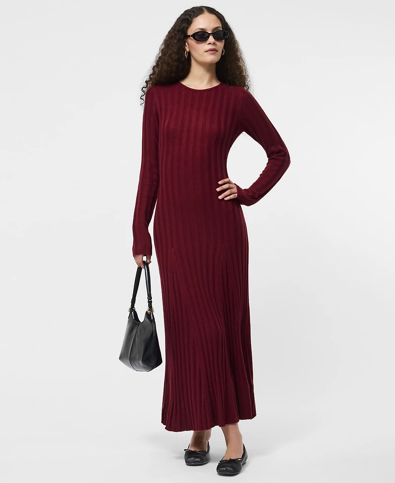 French Connection Women's Babysoft Fit & Flare Sweater Dress