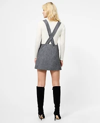 French Connection Women's V-Neck Shift Mini Dress