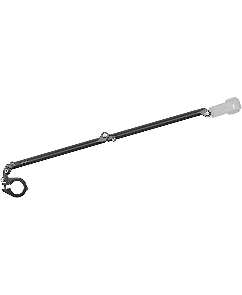GoPro 10" Carbon Fiber Boom Arm Extension Rig Kit with Bar Mount for Hero and Max Cameras