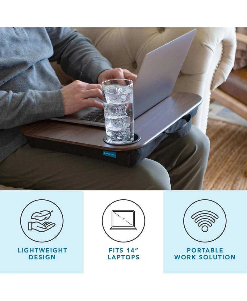 Lapgear Cupholder Lap Desk