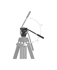 SmallRig DH10 Heavy-Duty Video Head with 75mm Flat Base