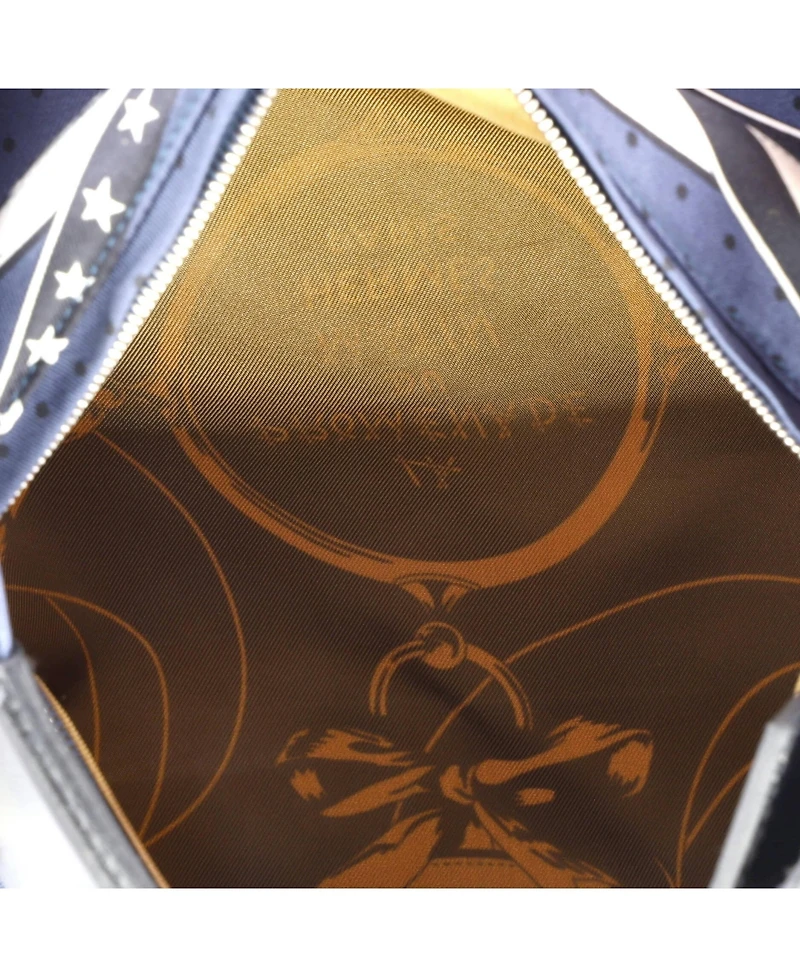 Pre-Owned Hermes Balusoie Bag Printed Silk and Leather