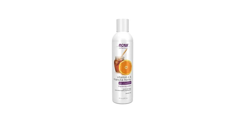 Now Foods Vitamin C & Manuka Honey Gel Cleanser ,8 oz