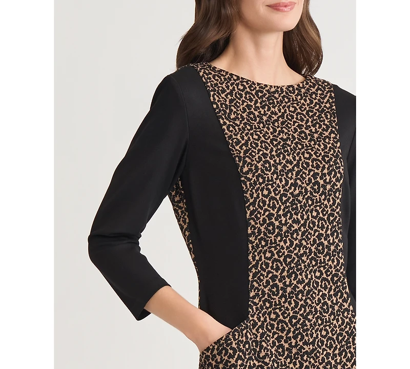 Kasper Women's and Petites Side Panel Sheath Dress