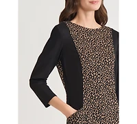 Kasper Women's and Petites Side Panel Sheath Dress