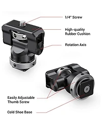 SmallRig Swivel and Tilt Monitor Mount with Cold Shoe
