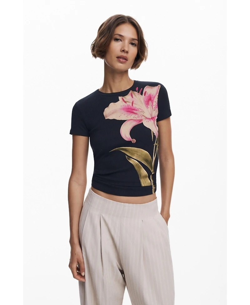 Desigual Women's Orchid short-sleeve T-shirt