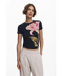 Desigual Women's Orchid short-sleeve T-shirt