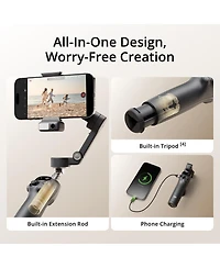 Dji Osmo Mobile 7P Smartphone Gimbal with Built-In Extension Rod